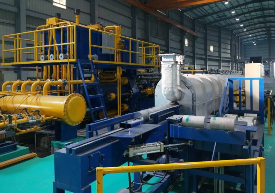 1500噸間接複動鋁擠型機